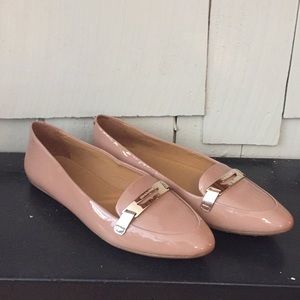 Coach Nude Flats